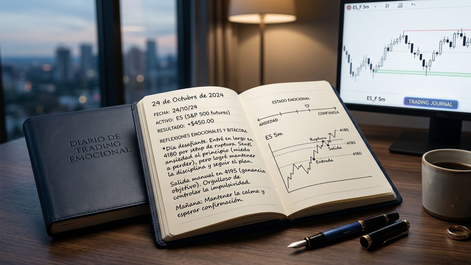 Diario de trading emocional