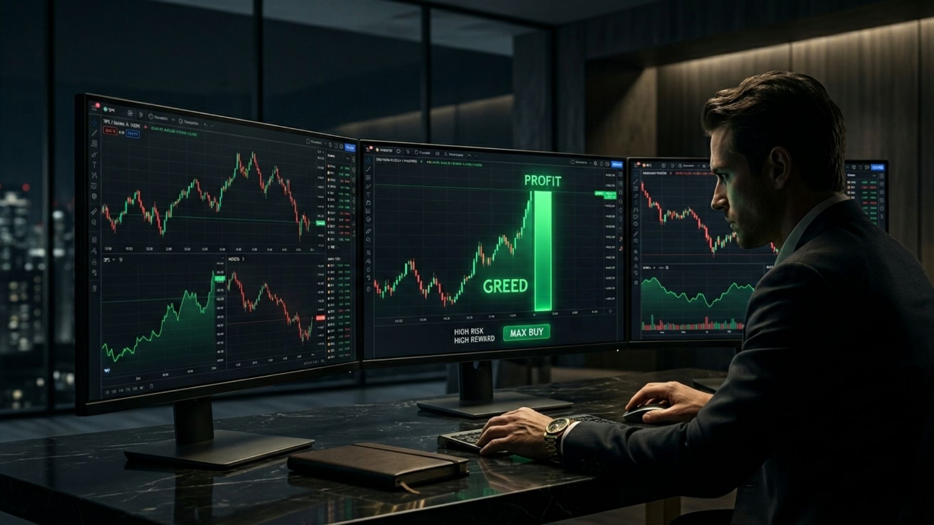 La Codicia en el Trading: ¿Qué ocurre en tu mente cuando quieres ganar más?